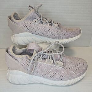 Size 7 - adidas Tubular Doom Sock Primeknit Pink- CG5512